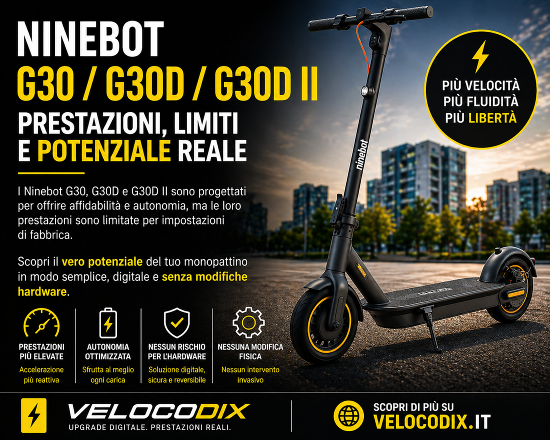 Ninebot G30 / G30D / G30D II: prestazioni, limiti e potenziale reale