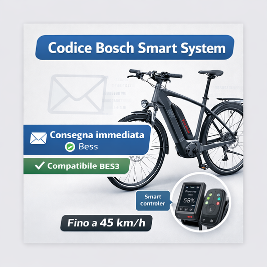 Codice Bosch Smart System (BES3) – Sblocco velocità digitale